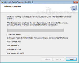 Microsoft Safety Scanner 1.391.3144 instal