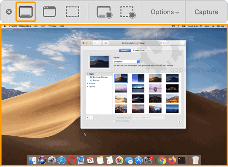 command for mac screenshot